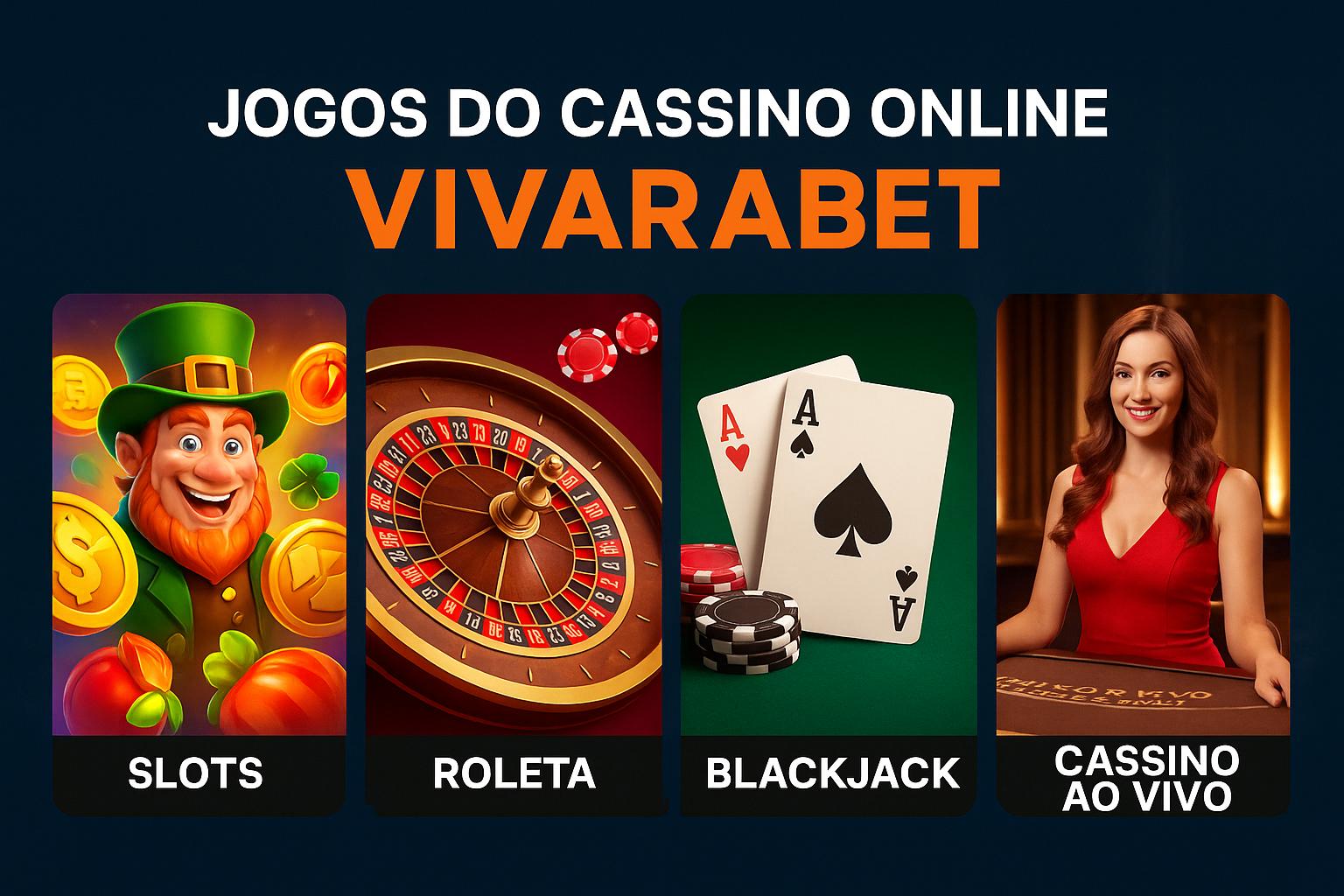 Jogos de cassino online inovadores e emocionantes na VIVARABET