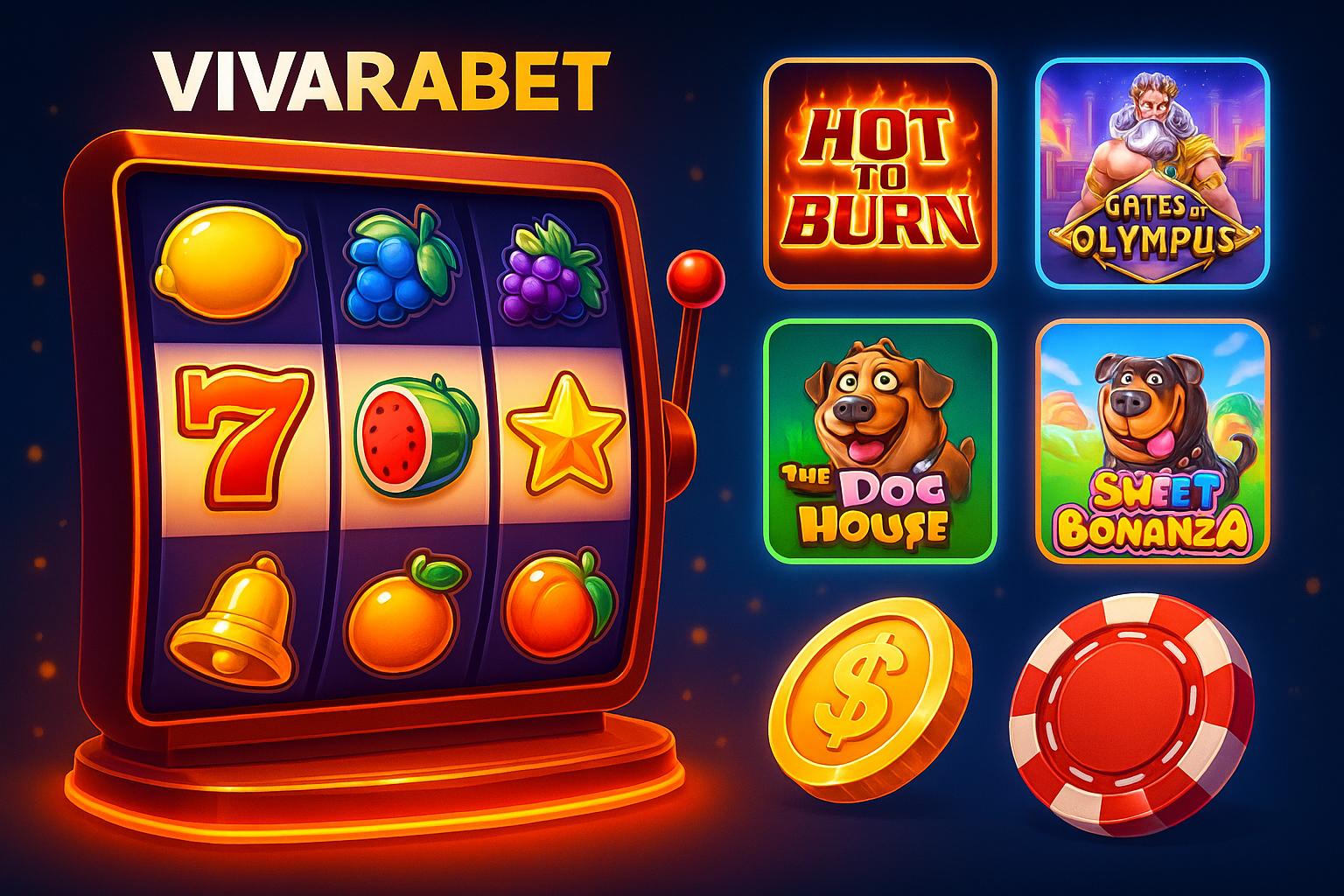 Explore o mundo das slot machines no VIVARABET Casino